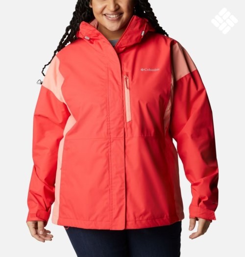 Women's Columbia Hikebound Jackets Red | Plus Size CA-H4685